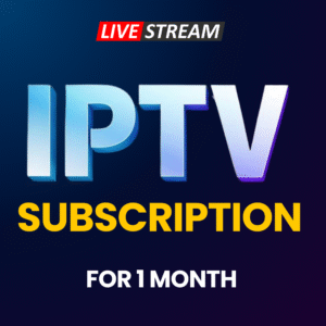 1 Month IPTV Subscription