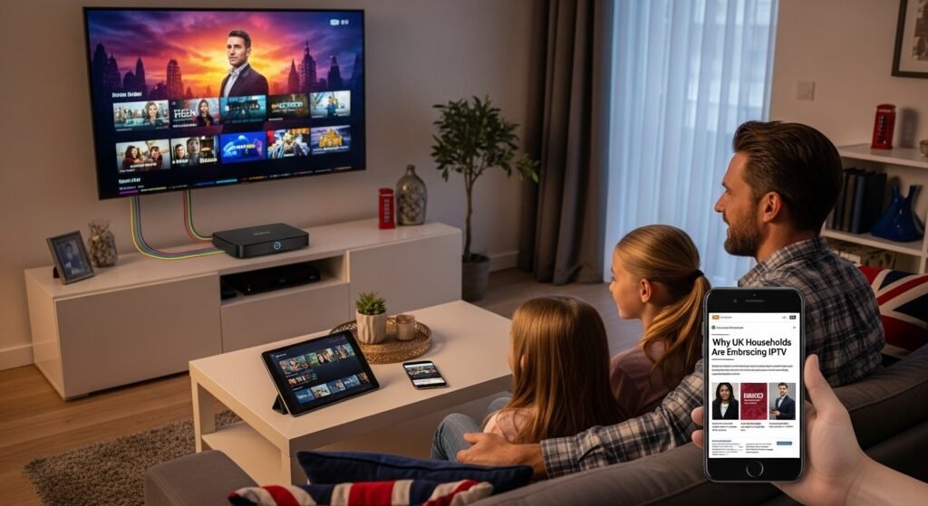 UK Households Switching IPTV
