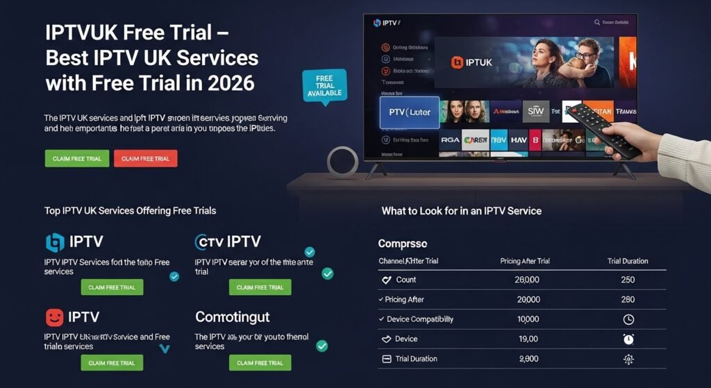 IPTVUK Free Trial